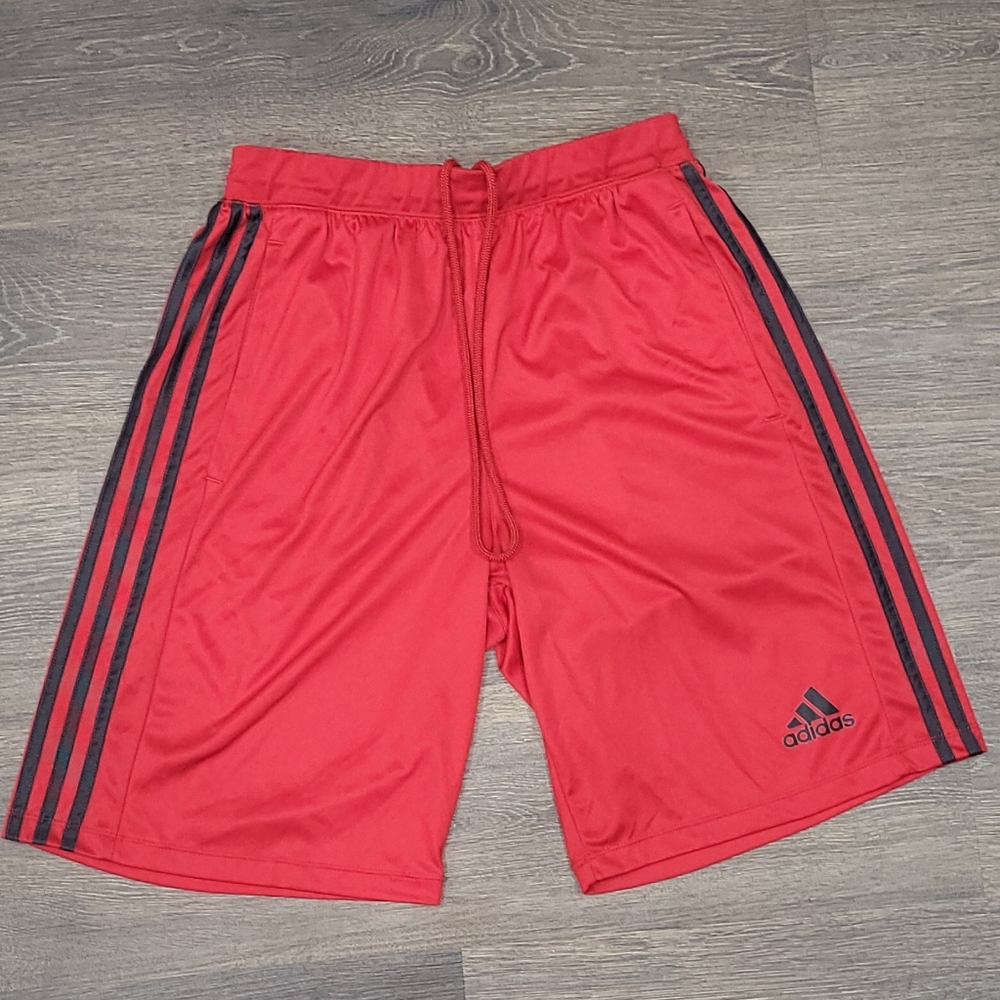 Adidas Climalite Shorts. Red size Medium